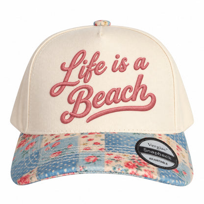 Life Is A Beach 5-Panel Trucker Hat