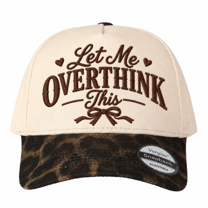 Let Me Overthink This Heart 5-Panel Trucker Hat