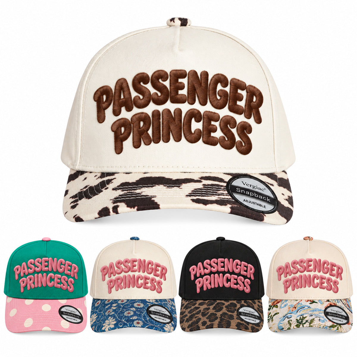 Passenger Princess Rounded 5-Panel Trucker Hat