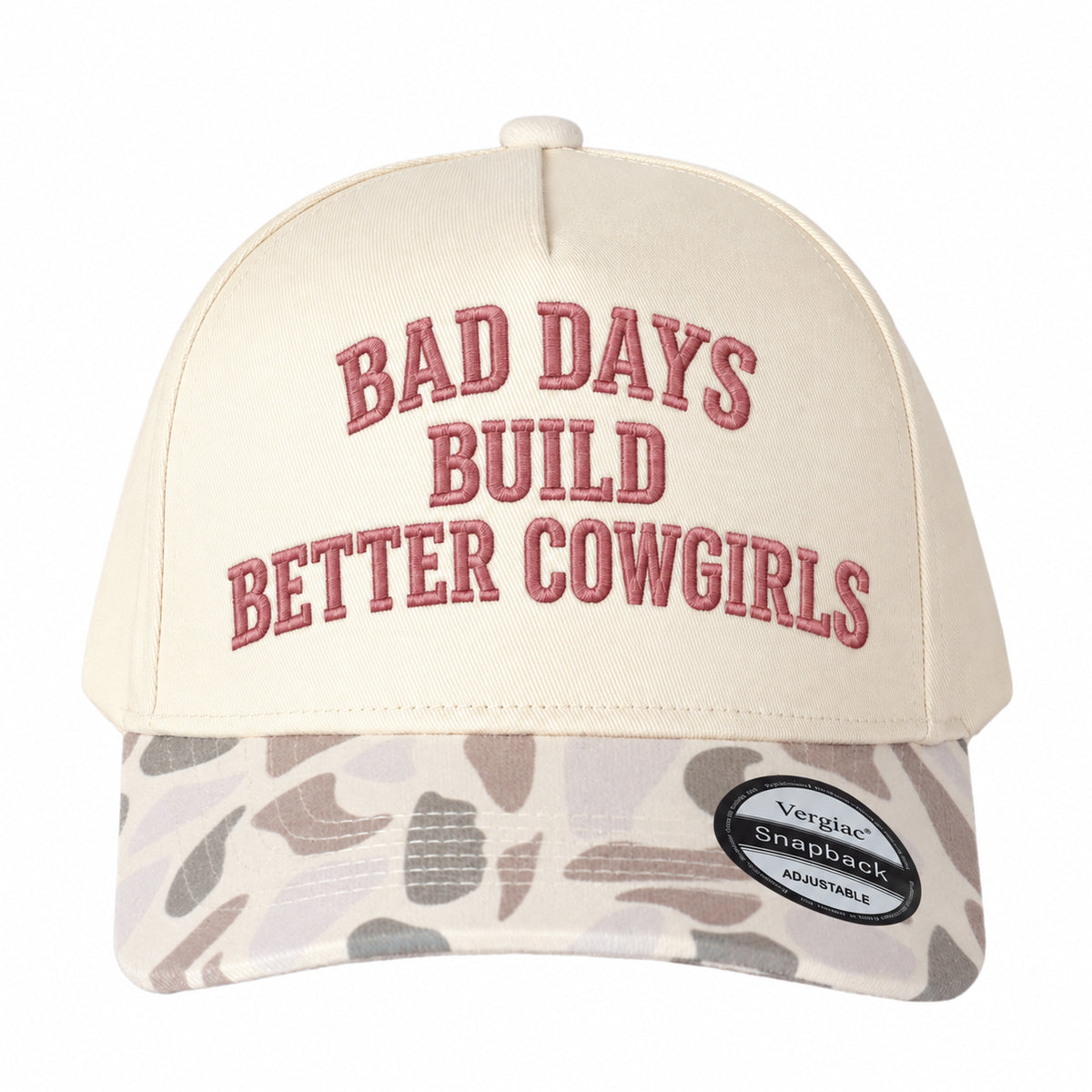 Bad Days Build Better Cowgirls Western Cowboy 5-Panel Trucker Hat