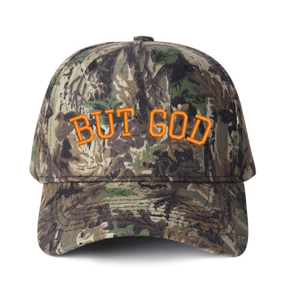 But God Embroidered Trucker Hat