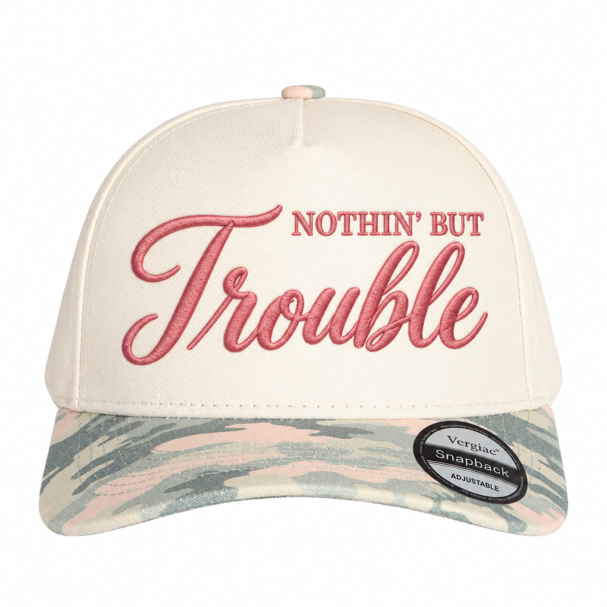 Nothin But Trouble 5-Panel Trucker Hat