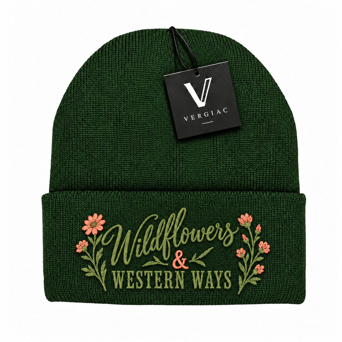 Wildflowers & Western Ways Embroidered Knit Beanie