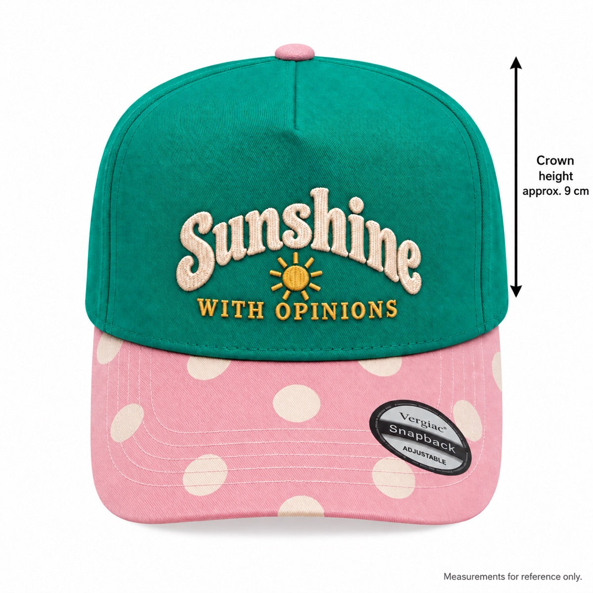 Sunshine With Opinions 5-Panel Trucker Hat