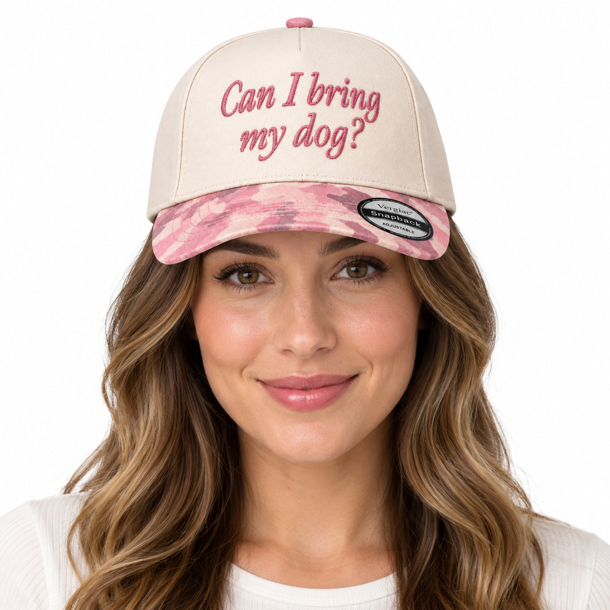 Can I Bring My Dog Pet-themed 5-Panel Trucker Hat