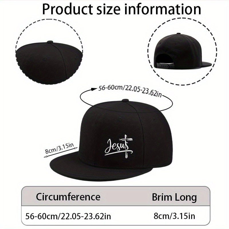 Retro Cross Design Baseball Cap