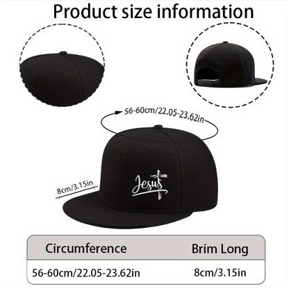 Retro Cross Design Baseball Cap