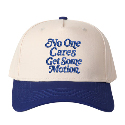 No One Cares Get Some Metion Embroidered Trucker Hat