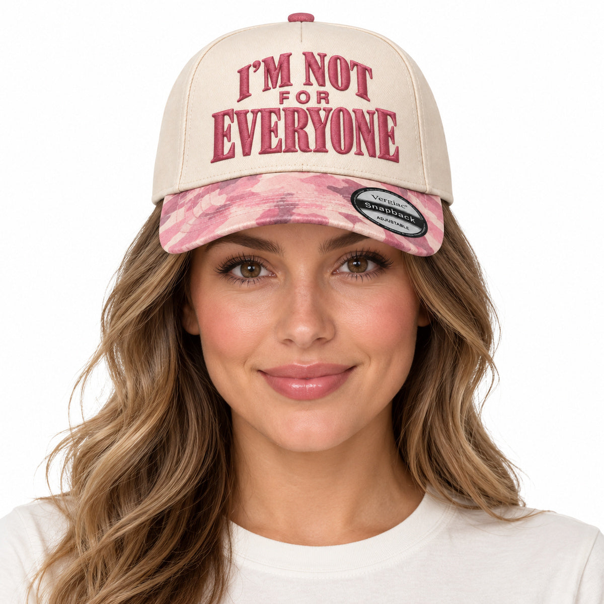 Im Not For Everyone Vintage 5-Panel Trucker Hat