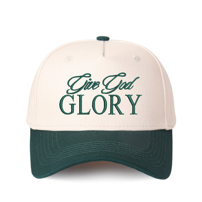 Give God Glory Embroidered Trucker Hat