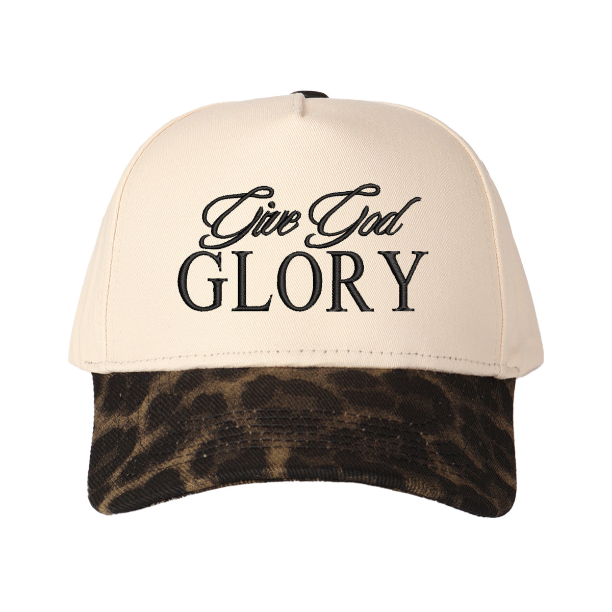 Give God Glory Embroidered Trucker Hat
