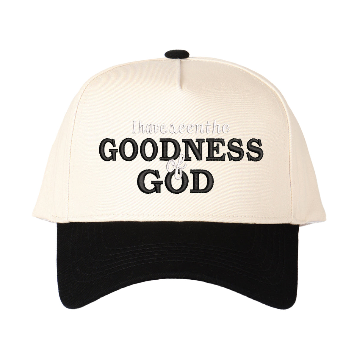 I Have Seen The Goodness Of God Embroidered Trucker Hat