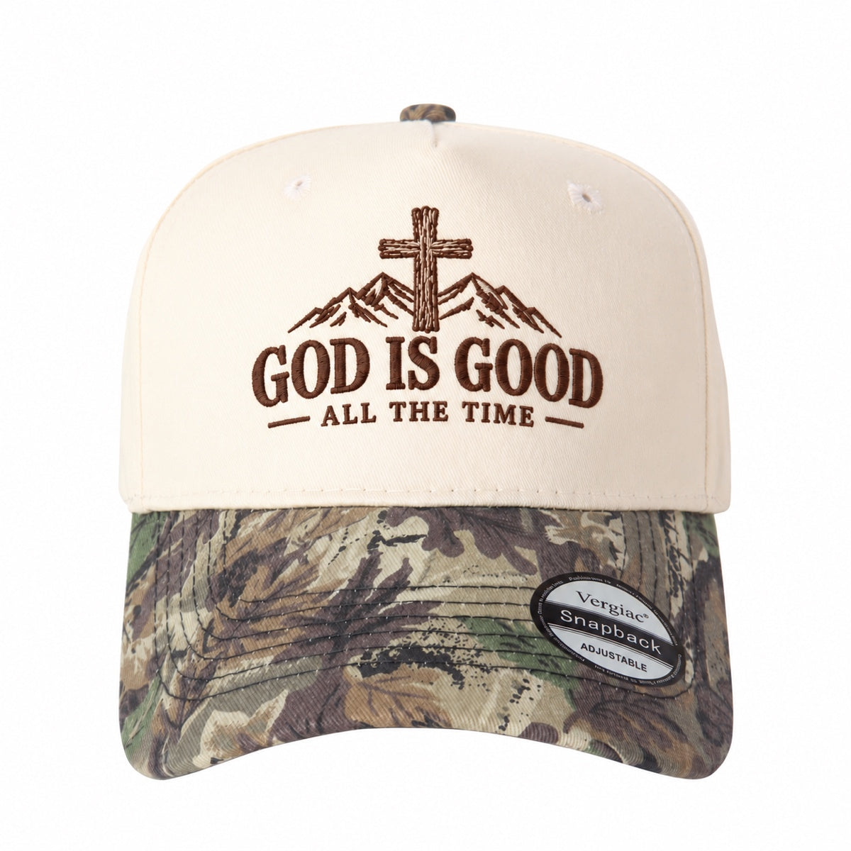 God Is Good All The Time 5-Panel Trucker Hat