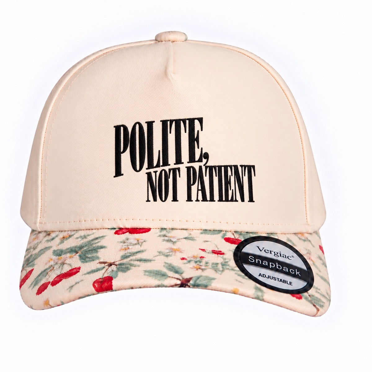 Polite, Not Patient 5-Panel Trucker Hat