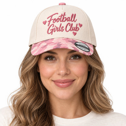 Football Girls Club 5-Panel Trucker Hat