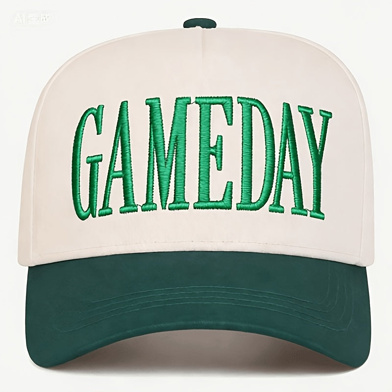 Gameday Embroidered Color-Block Baseball Cap