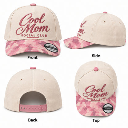 Cool Mom Social Club 5-Panel Trucker Hat