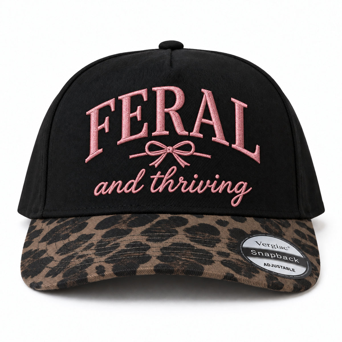 Feral And Thriving 5-Panel Trucker Hat