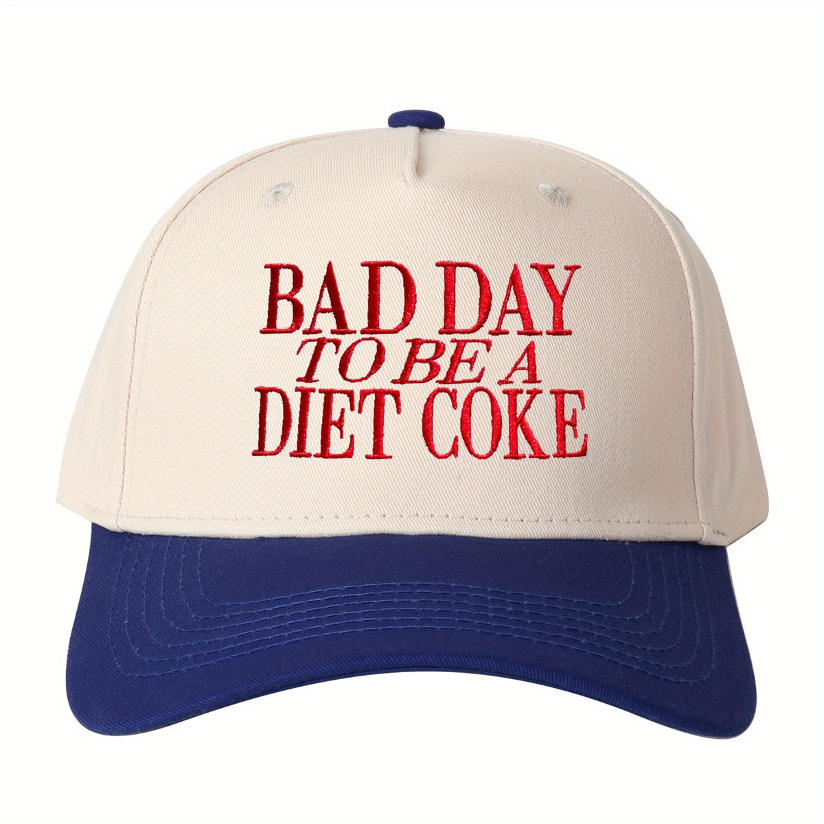 Bad Day To BE Embroidered Trucker Hat Humorous Novelty Statement Cap Unisex