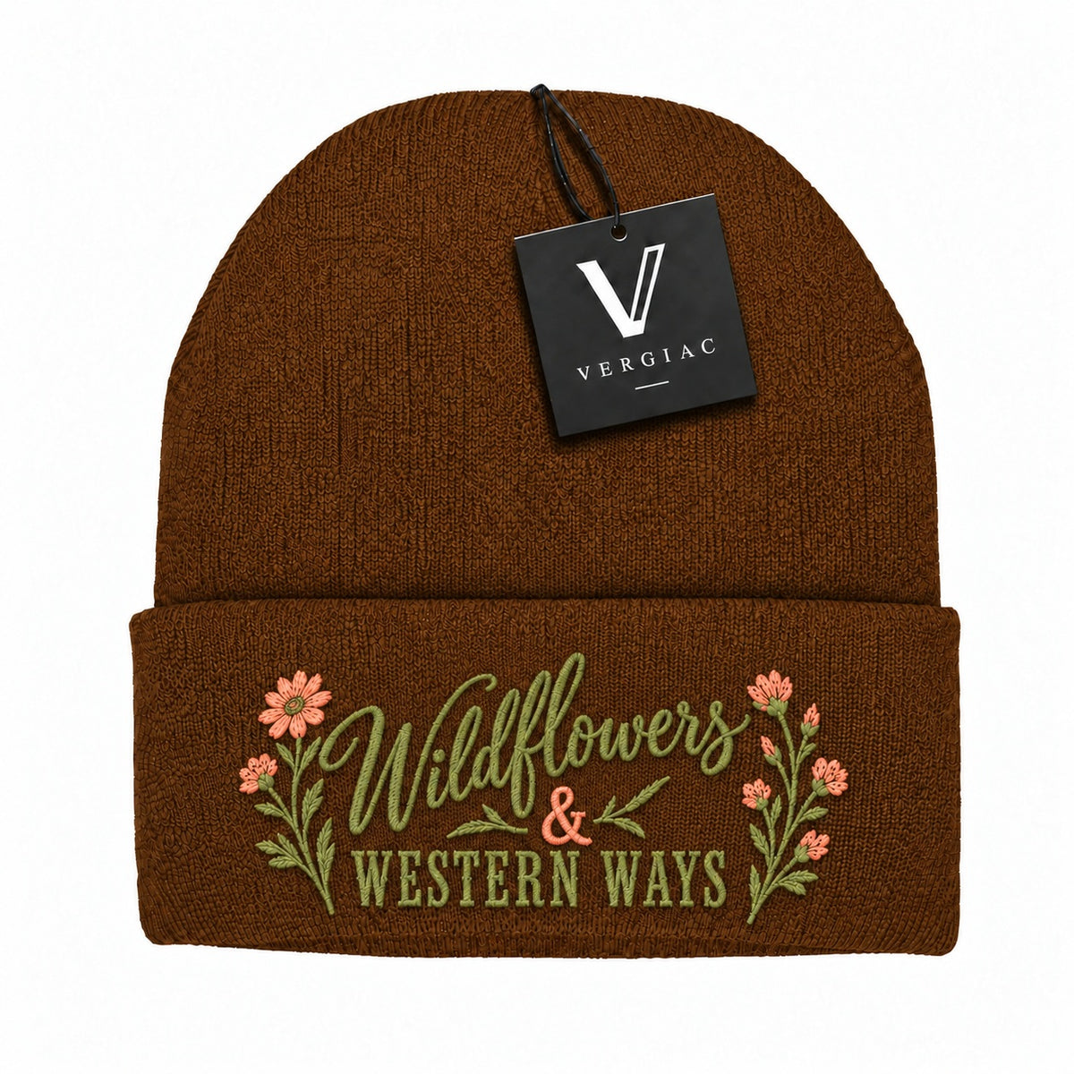 Wildflowers & Western Ways Embroidered Knit Beanie