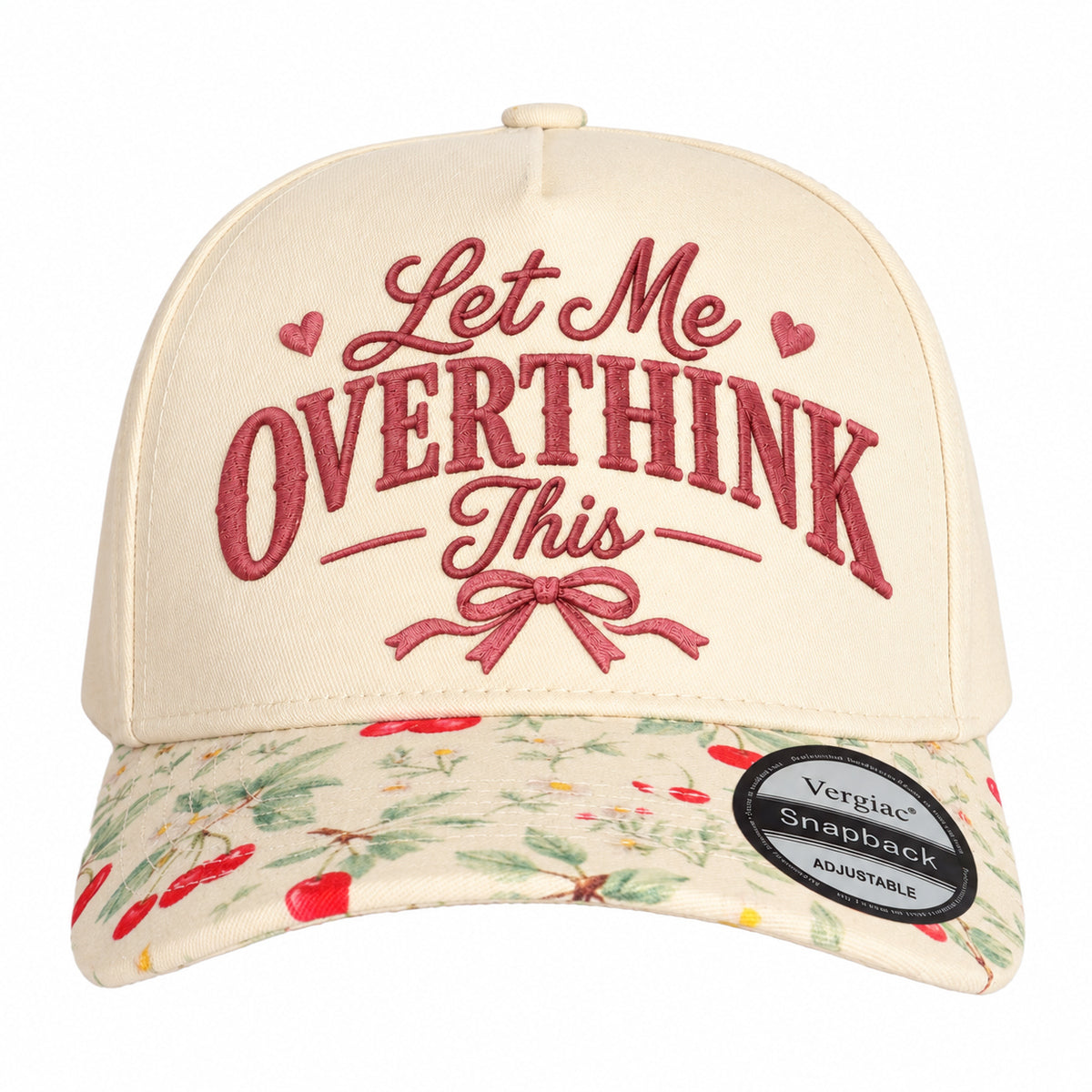 Let Me Overthink This Heart 5-Panel Trucker Hat