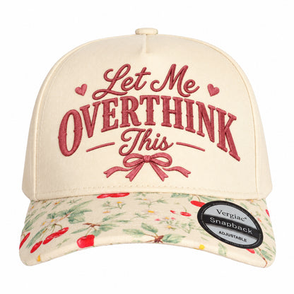 Let Me Overthink This Heart 5-Panel Trucker Hat