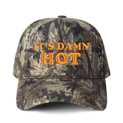 It's Damn Hot Embroidered Trucker Hat