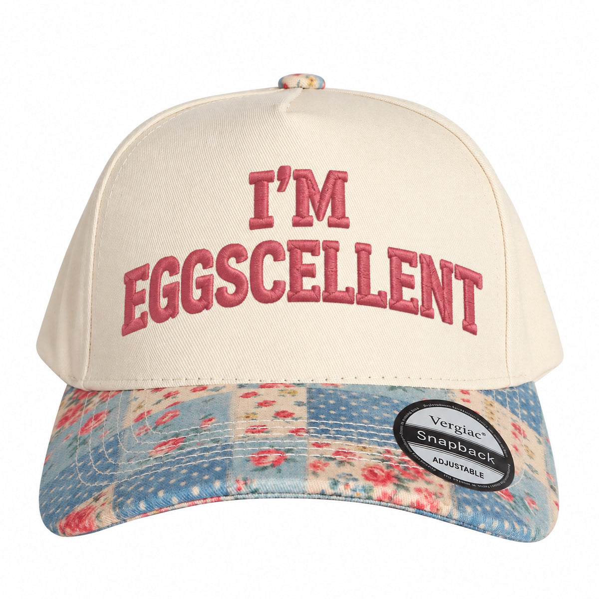I'm Eggscellent 5-Panel Trucker Hat
