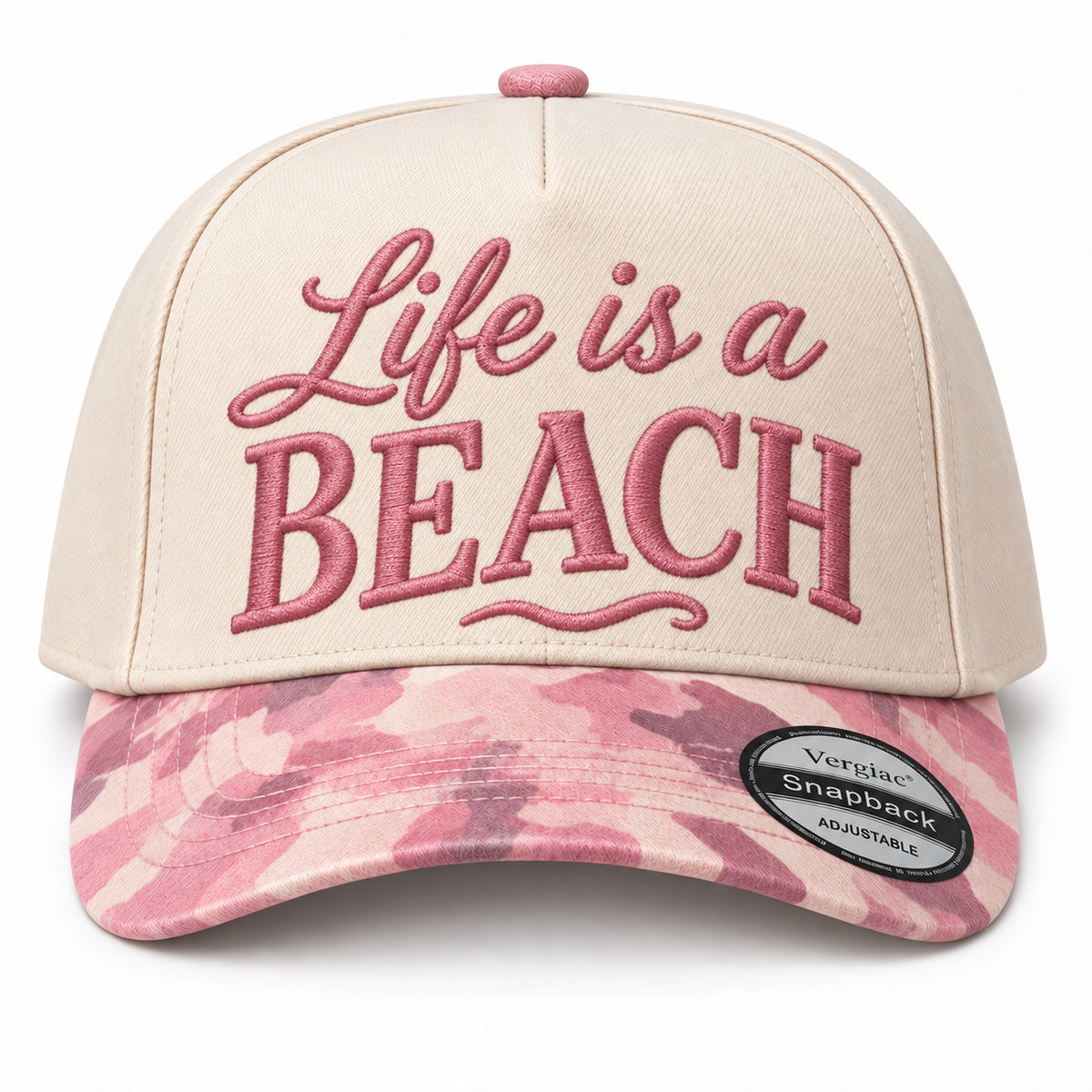 Life Is A Beach 5-Panel Trucker Hat