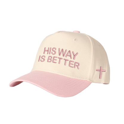 His Way Is Better Embroidered Trucker Hat