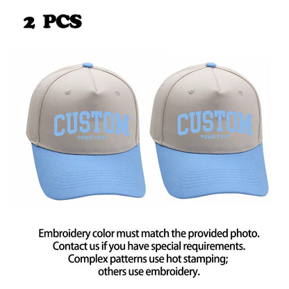 Custom Embroidered Trucker Hats (2-Pack)