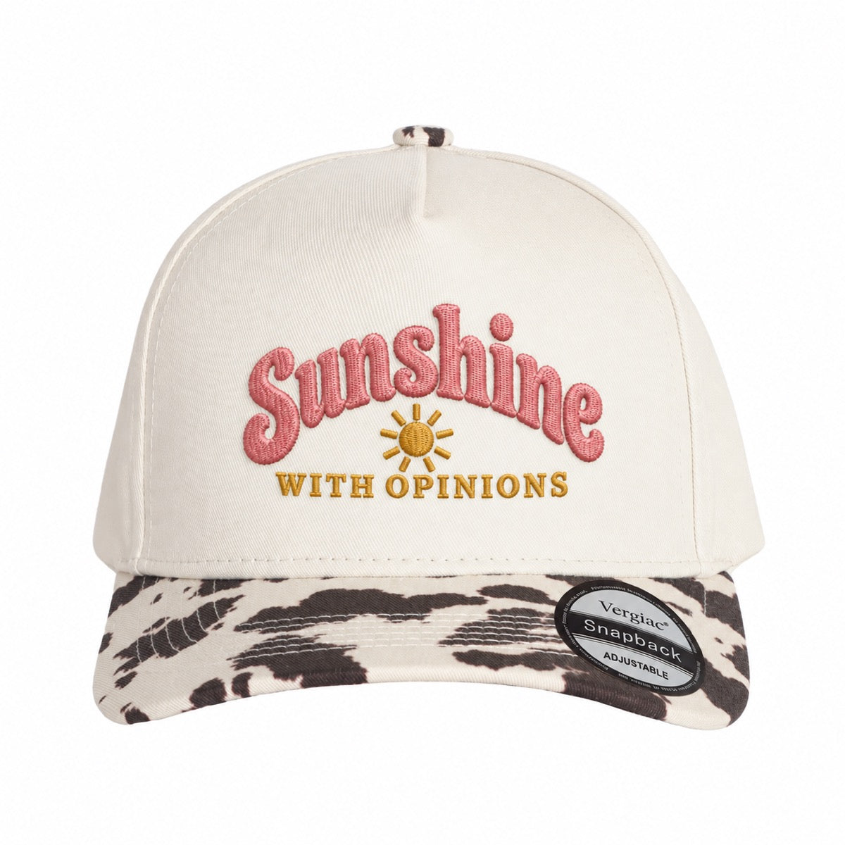 Sunshine With Opinions 5-Panel Trucker Hat
