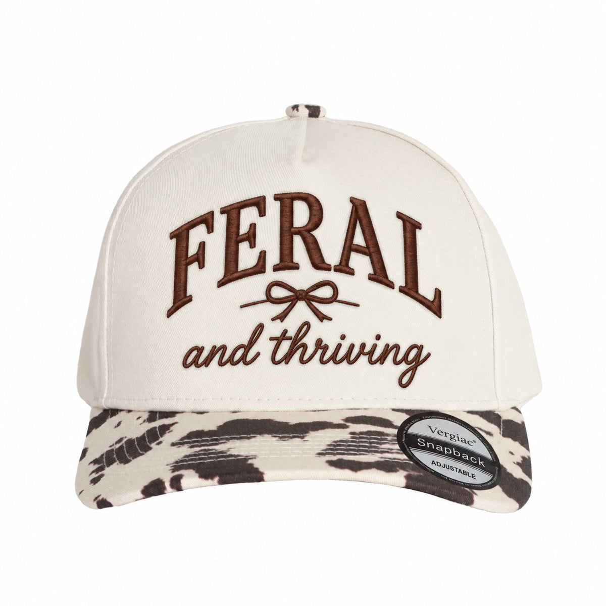 Feral And Thriving 5-Panel Trucker Hat