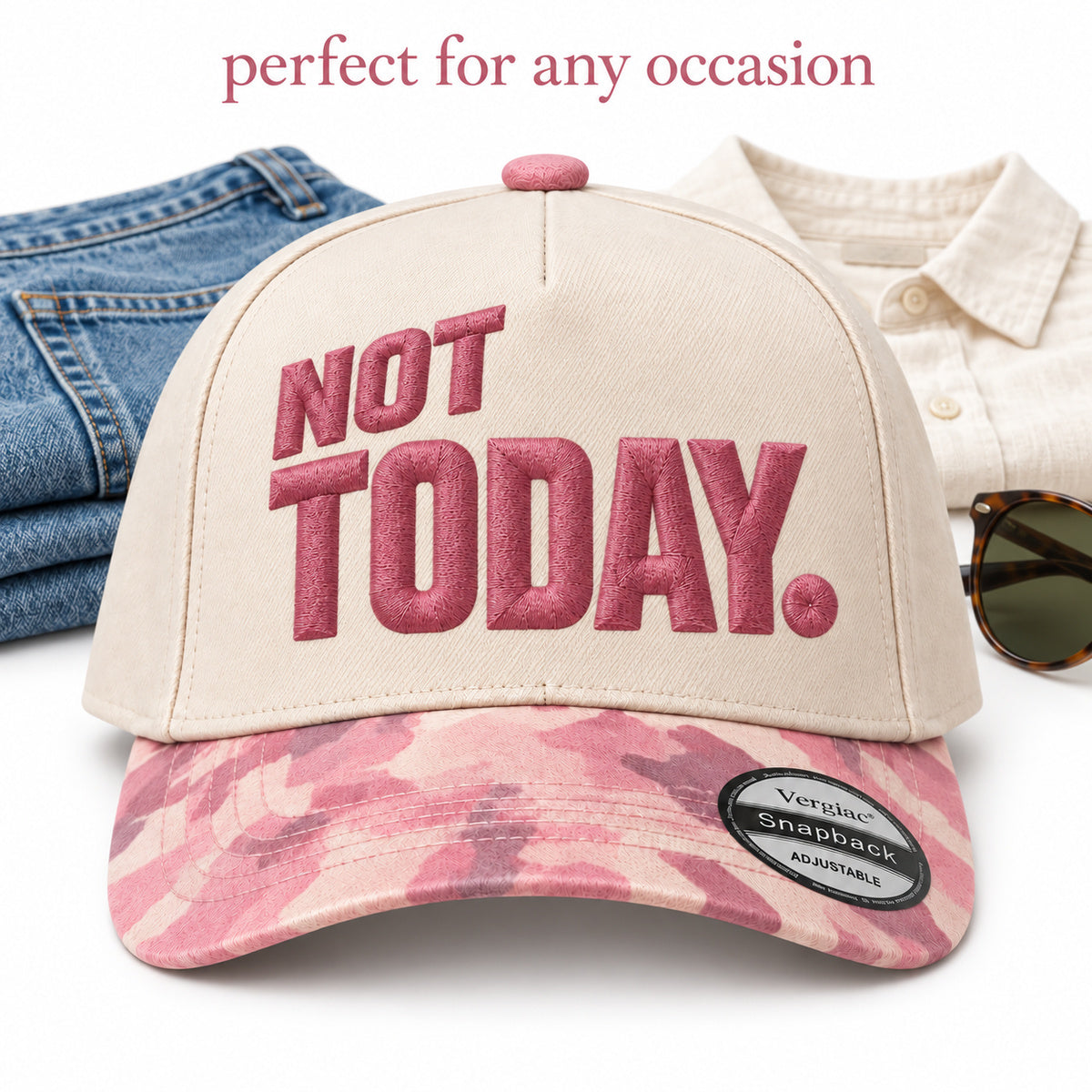 Not Today 5-Panel Trucker Hat