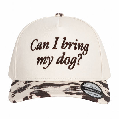 Can I Bring My Dog Pet-themed 5-Panel Trucker Hat