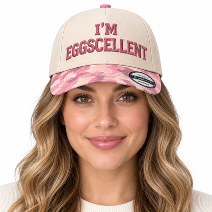 I'm Eggscellent 5-Panel Trucker Hat