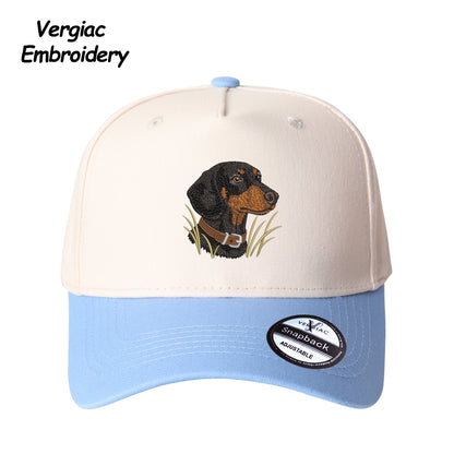Dachshund Embroidered Trucker Hat