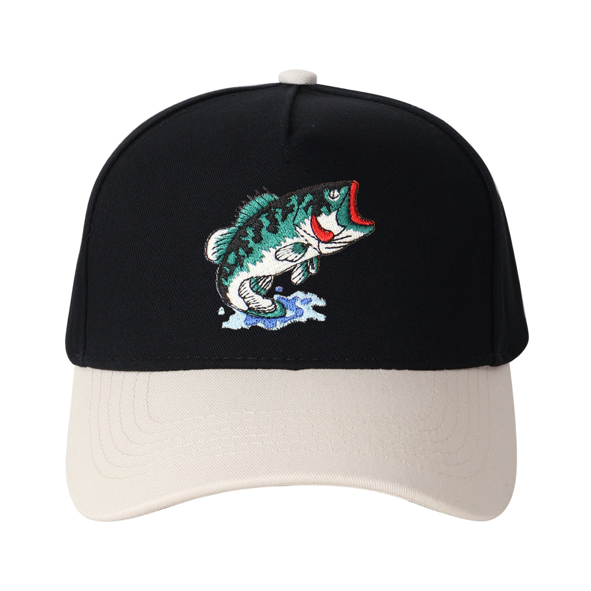 Largemouth Bass Embroidered Trucker Hat