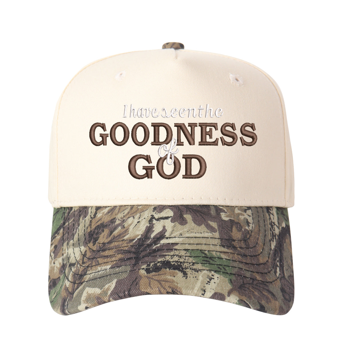 I Have Seen The Goodness Of God Embroidered Trucker Hat