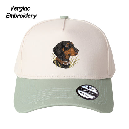 Dachshund Embroidered Trucker Hat