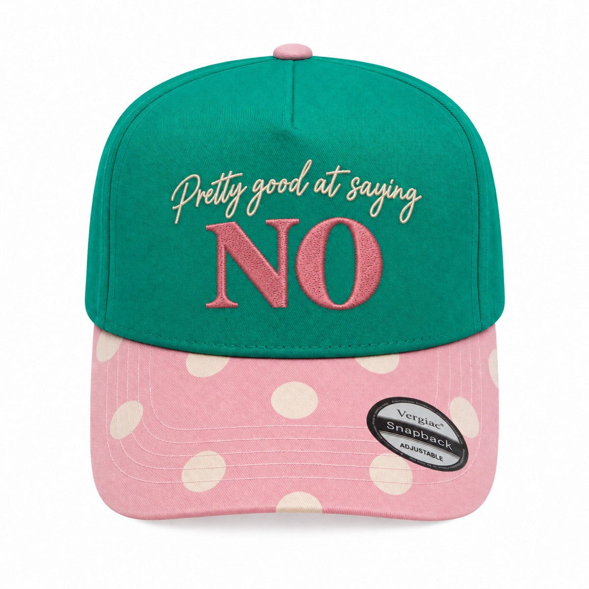Pretty Good At Saying No 5-Panel Trucker Hat