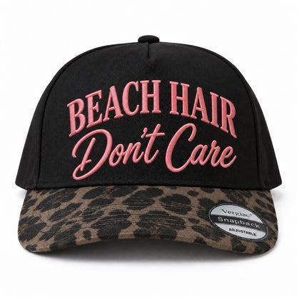 Beach Hair Dont Care Beach-themed 5-Panel Trucker Hat
