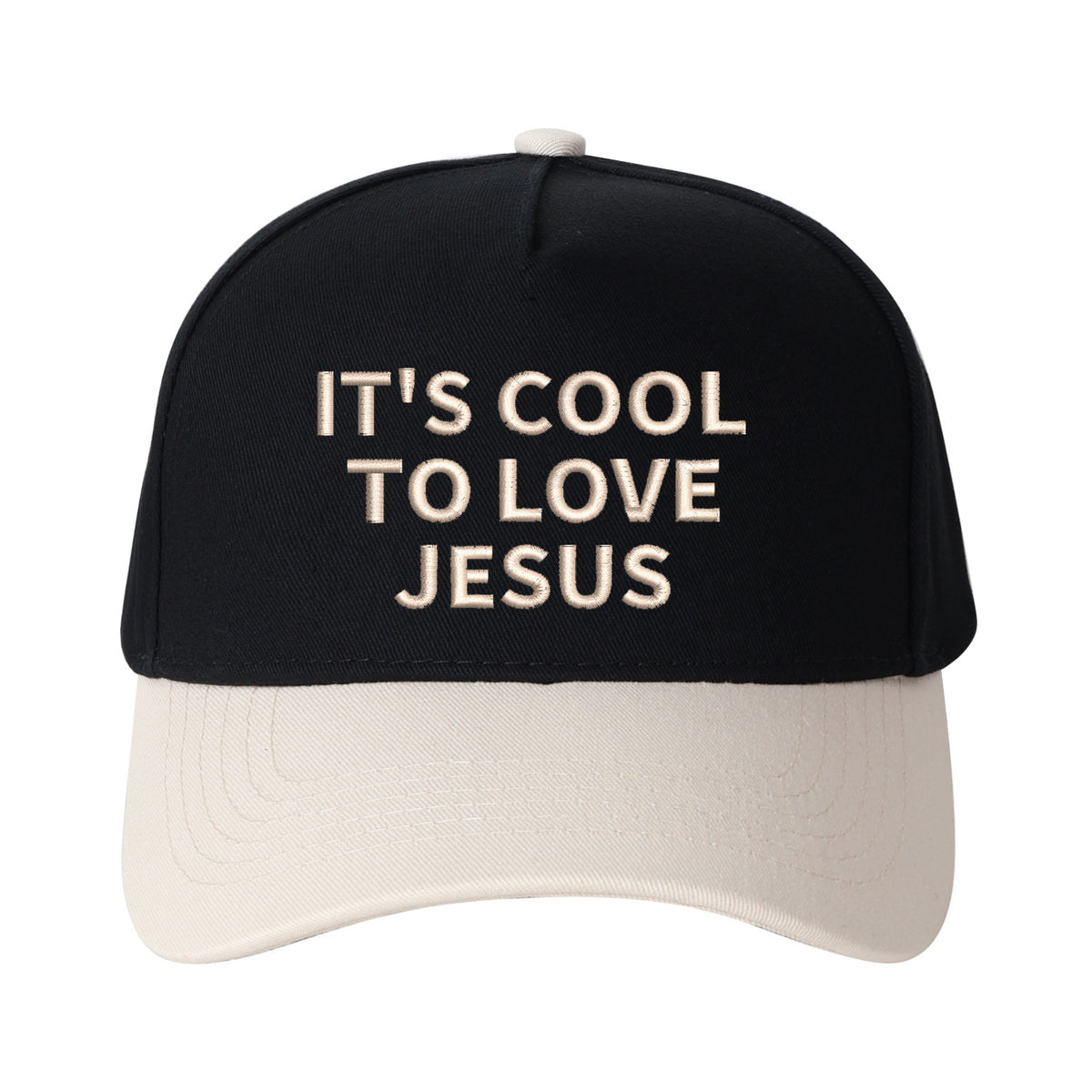 It's Cool To Love Jesus Embroidered Trucker Hat