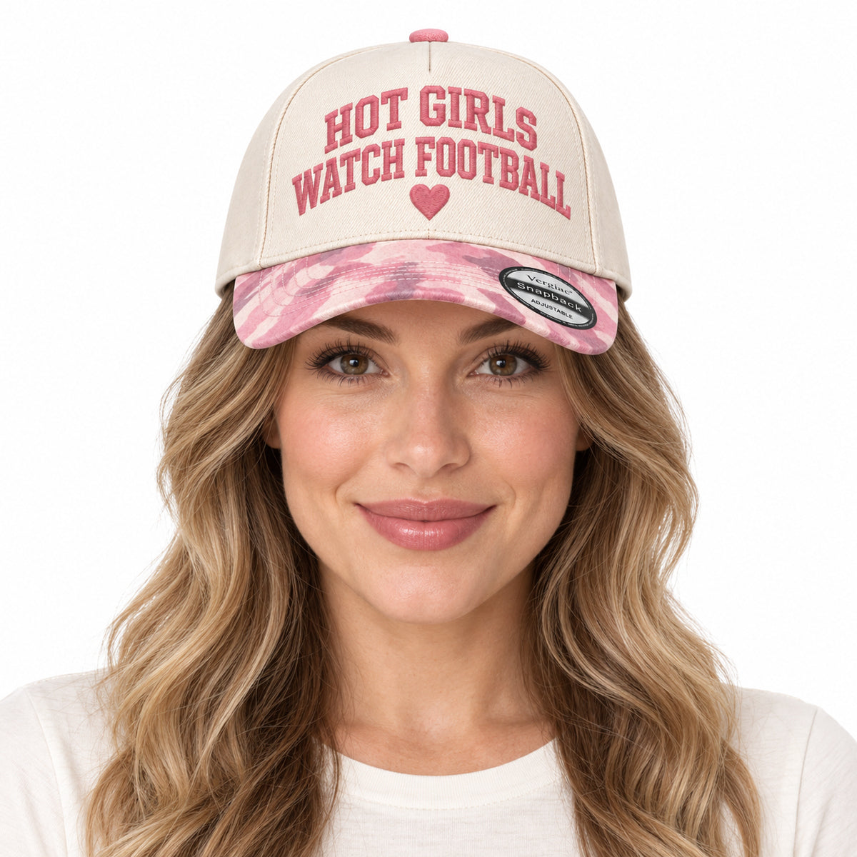 Hot Girls Watch Football 5-Panel Trucker Hat