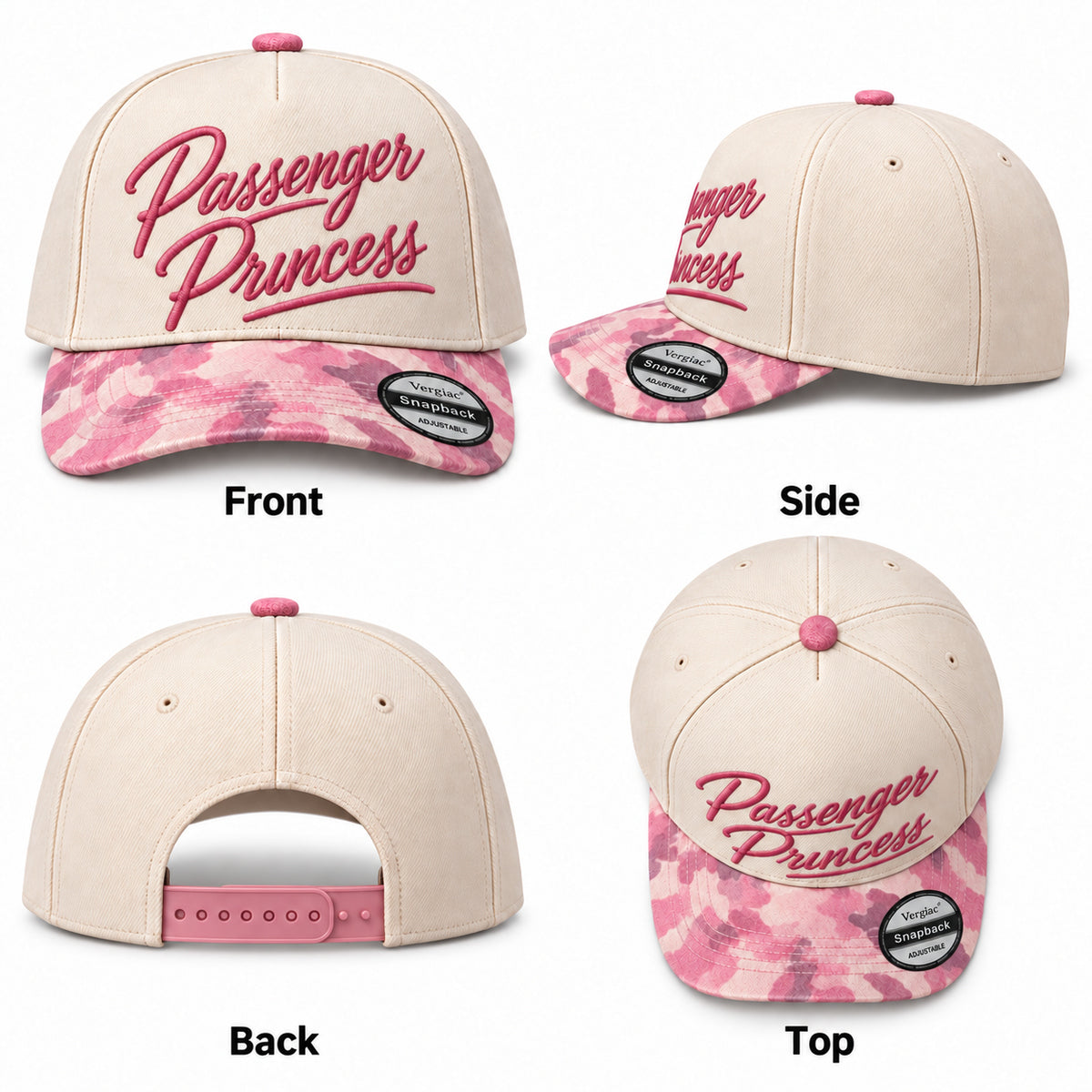 Passenger Princess 5-Panel Trucker Hat