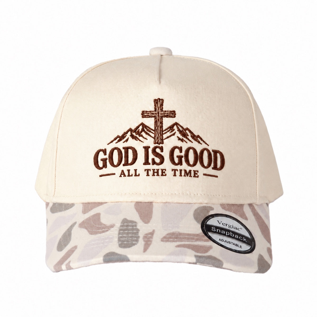 God Is Good All The Time 5-Panel Trucker Hat