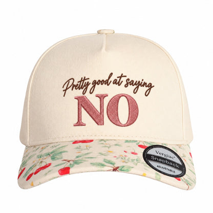 Pretty Good At Saying No 5-Panel Trucker Hat
