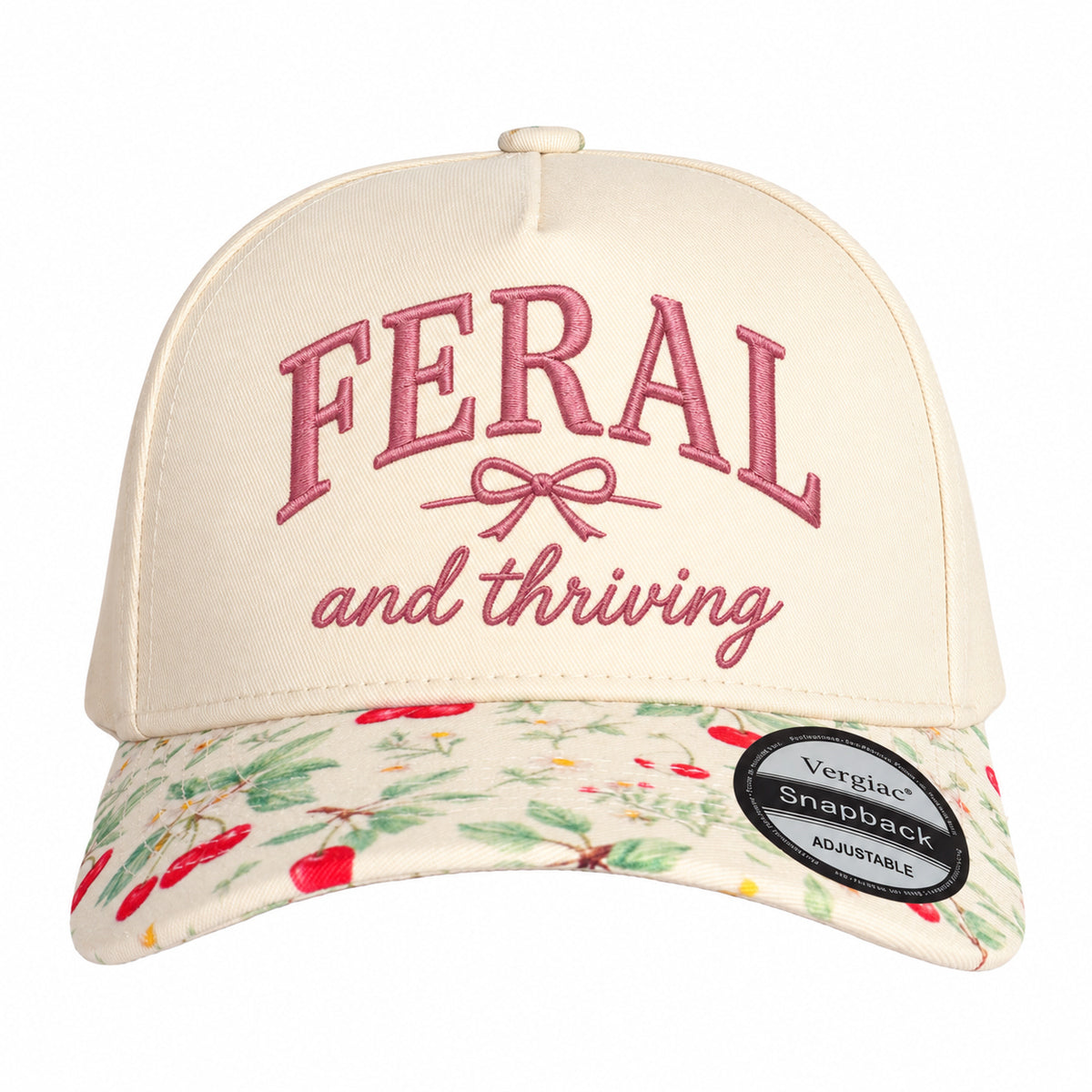 Feral And Thriving 5-Panel Trucker Hat