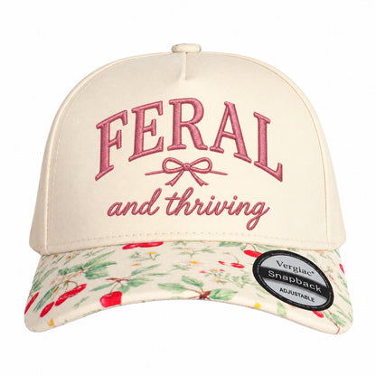 Feral And Thriving 5-Panel Trucker Hat