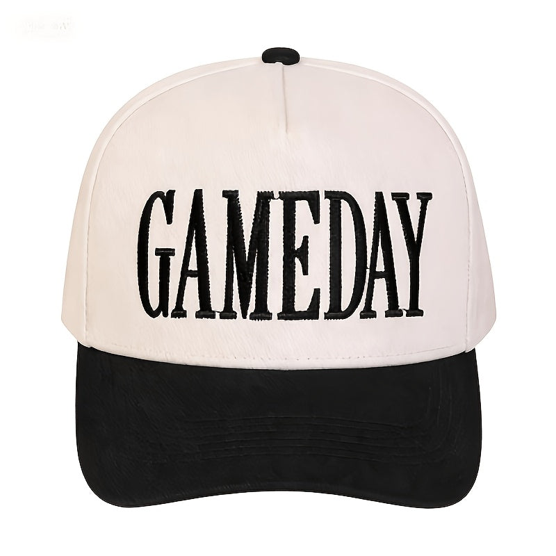 Gameday Embroidered Color-Block Baseball Cap